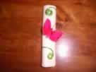 porte serviette papillon