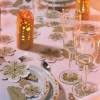 déco table dorée