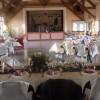 housses et nappes satin ivoire