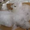 tulle blanc de mes tenture