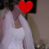 etole blanche organza a vendre