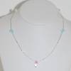 collier cristal et cristal SW 13,90