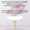 faire part interieur