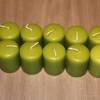 A VENDRE10  Bougies vert anis