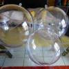 Boules plexi transparentes